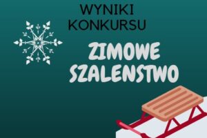 Wyniki konkursu „Zimowe szaleństwo”