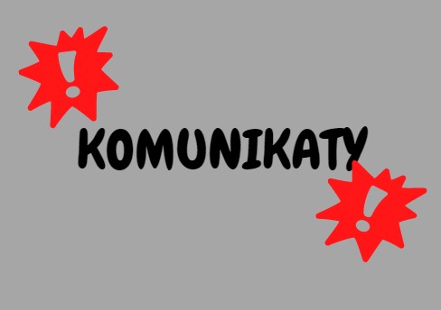 Zakładka KOMUNIKATY