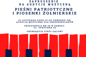 Audycja muzyczna z okazji Święta Odzyskania Niepodległości przez Polskę.